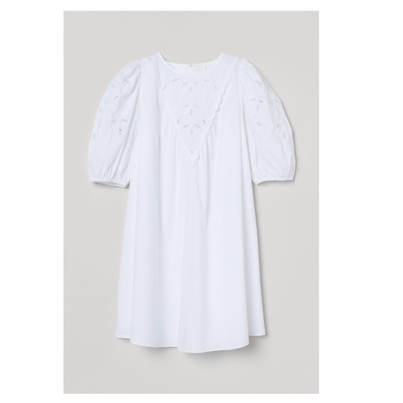 SOLD! Sweetest Eyelet Embroidery Short Dress - Picture 6 of 8